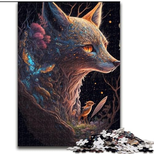 Puzzle für Erwachsene, 1000-teiliges Puzzle Geister der Natur, Quizspiel zur Stärkung der Liebe zwischen Paaren für Kinder ab 14 Jahren (Größe 26x38cm) von NBDSOYEWO