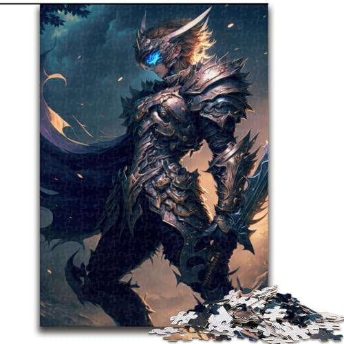 Puzzle für Erwachsene, 1000-teiliges Puzzle Himmlischer Krieger, Quizspiel, Wanddekoration, einzigartige Geburtstags (Größe 26x38cm) von NBDSOYEWO