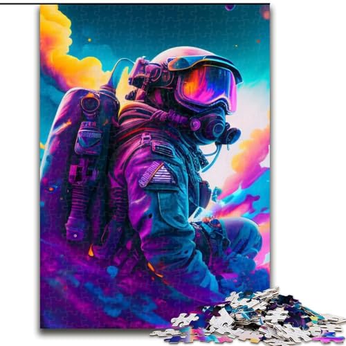 Puzzle für Erwachsene, 1000-teiliges Puzzle Space is Wild, Quizspiel, Wanddekoration, einzigartige Geburtstags (Größe 50x75cm) von NBDSOYEWO