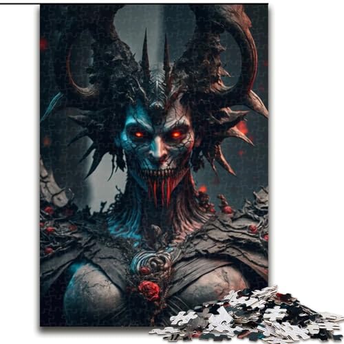 Puzzle für Erwachsene 1000 Dark Lord, für und ab 14 Jahren, pädagogisches Lernspielzeug, Familienspiele, Geburtstagsgeschenk (Größe 50x75cm) von NBDSOYEWO