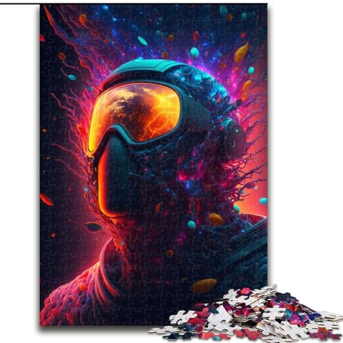Puzzle für Erwachsene 1000 Universe Rider, für und ab 14 Jahren, pädagogisches Lernspielzeug, Familienspiele, Geburtstagsgeschenk (Größe 26x38cm) von NBDSOYEWO