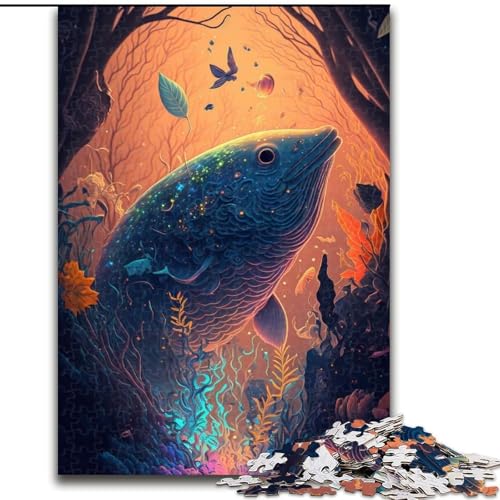 Puzzle für Erwachsene und Jugendliche, 1000 Teile, Geister der Natur, geeignet für Kinder ab 14 Jahren, Lernspiele für zu Hause, DIY-Spielzeug, Kunstwerk, Geschenk (Größe 50x75cm) von NBDSOYEWO