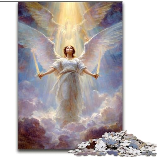 Puzzle für Erwachsene und Jugendliche,1000-teiliges Puzzle,Porträt von Maria,der Mutter,anspruchsvolles Spiel,Spielzeug,Wanddekoration,einzigartige Geburtstags (Größe 26x38cm) von NBDSOYEWO