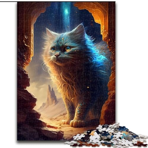 Puzzle für Erwachsene und Teenager, Puzzle Perserkatze, lustige Aktivität für zu Hause, Spielzeug für Regentage, Geburtstagsgeschenke (Größe 26x38cm) von NBDSOYEWO