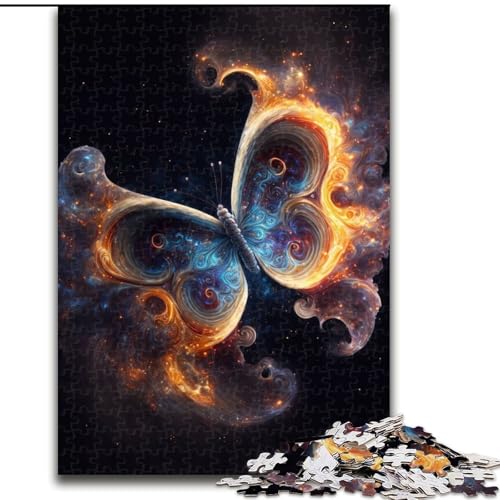Puzzle für Jugendliche, 1000-teiliges Puzzle Schmetterling, Lernpuzzle, ganze Familie (Größe 26x38cm) von NBDSOYEWO