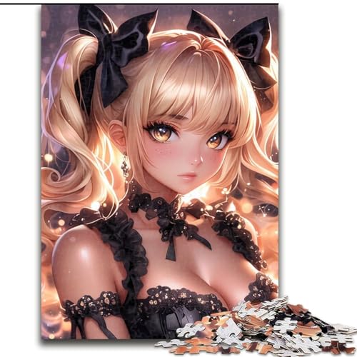 Puzzle für Teenager, 1000 Teile, Anime Catwoman, Familienunterhaltungsspielzeug, ganze Familie, ab 14 Jahren (Größe 26x38cm) von NBDSOYEWO