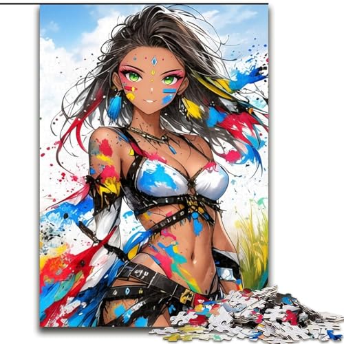Puzzle für Teenager, 1000 Teile, Anime-Elfenmädchen, für Kinder ab 14 Jahren, jedes Teil ist einzigartig – lustiges und herausforderndes Spiel für die ganze Familie, tolles Geschenk (Größe 26x38cm) Puzzle für Teenager, 1000 Teile, Anime-Elfenmädchen, für Kinder ab 14 Jahren, jedes Teil ist einzigartig – lustiges und herausforderndes Spiel für die ganze Familie, tolles Geschenk (Größe 26x38cm) von NBDSOYEWO