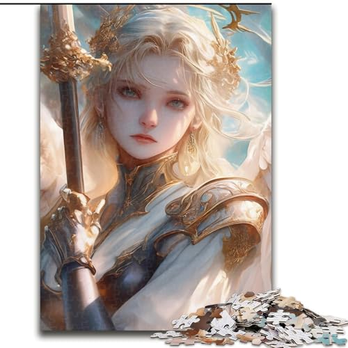 Puzzle für Teenager, 1000 Teile, Anime-Engel, Elefantenspielzeug, Denkspiel, Geburtstagsgeschenk, Geschenke, Wandkunst für Kinder ab 14 Jahren (Größe 26x38cm) von NBDSOYEWO