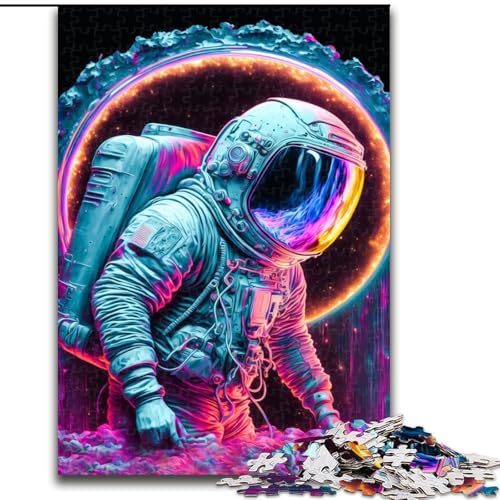 Puzzle für Teenager, 1000 Teile, Astro, Elefantenspielzeug, Denkspiel, Geburtstagsgeschenk, Geschenke, Wandkunst für Kinder ab 14 Jahren (Größe 26x38cm) von NBDSOYEWO