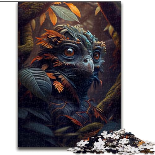 Puzzle für Teenager, 1000 Teile, Boreal Alien Bird Hybrid, Familienunterhaltungsspielzeug, ganze Familie, ab 14 Jahren (Größe 26x38cm) von NBDSOYEWO