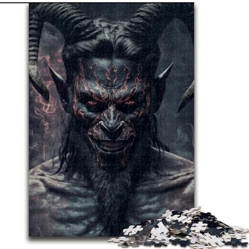 Puzzle für Teenager, 1000 Teile, Dark Lord, für Lernspiele, Herausforderungsspielzeug, zur Verbesserung des Gedächtnisses, für 14-Jährige (Größe 26x38cm) von NBDSOYEWO