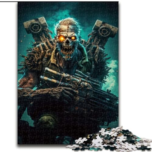 Puzzle für Teenager, 1000 Teile, Dead Army, Elefantenspielzeug, Denkspiel, Geburtstagsgeschenk, Geschenke, Wandkunst, für Kinder ab 14 Jahren (Größe 50x75cm) von NBDSOYEWO