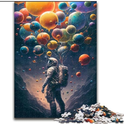 Puzzle für Teenager, 1000 Teile, Der Ballon-Entdecker, Lernspiel, Herausforderungsspielzeug, verbessert das Gedächtnis, für 14-Jährige (Größe 50x75cm) von NBDSOYEWO