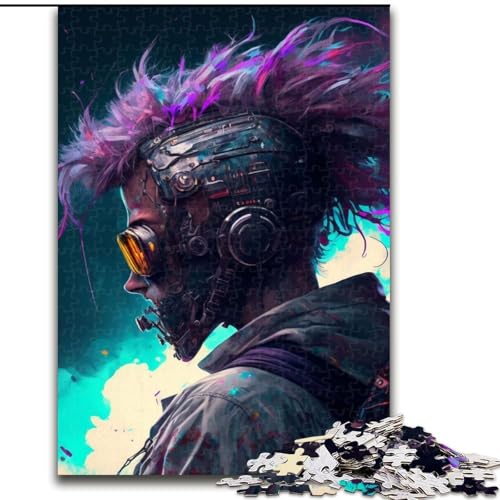 Puzzle für Teenager, 1000 Teile, Mechanische Menschen, Stressabbau-Spielzeug, einzigartige Geburtstags- und Geschenkideen für Kinder ab 14 Jahren (Größe 50x75cm) von NBDSOYEWO