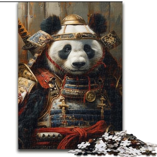 Puzzle für Teenager, 1000 Teile, Panda-Krieger, Elefantenspielzeug, Denkspiel, Geburtstagsgeschenk, Geschenke, Wandkunst für Kinder ab 14 Jahren (Größe 26x38cm) von NBDSOYEWO