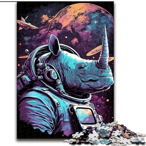 Puzzle für Teenager, 1000 Teile, fantastisches Nashorn, für Kinder ab 14 Jahren, jedes Teil ist einzigartig – lustiges und herausforderndes Spiel für die ganze Familie, tolles Geschenk (Größe 26x38cm) Puzzle für Teenager, 1000 Teile, fantastisches Nashorn, für Kinder ab 14 Jahren, jedes Teil ist einzigartig – lustiges und herausforderndes Spiel für die ganze Familie, tolles Geschenk (Größe 26x38cm) von NBDSOYEWO