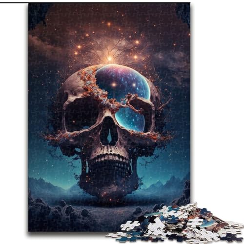 Puzzle für Teenager, 1000 Teile, kosmischer Friedhof, Familienunterhaltungsspielzeug, ganze Familie, ab 14 Jahren (Größe 50x75cm) von NBDSOYEWO
