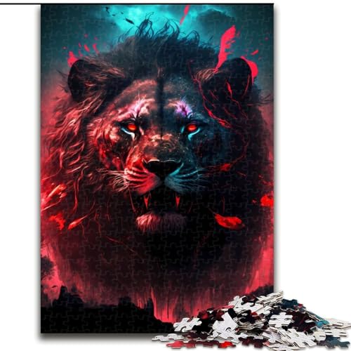 Puzzle für Teenager, König der Löwen, Lernspiele, Heimdekoration, ganze Familie (Größe 26x38cm) von NBDSOYEWO