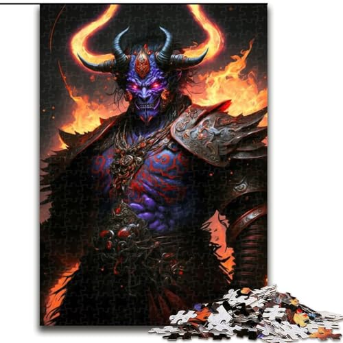 Puzzle für Teenager, gepanzerter Zombie, Lernspiele, Heimdekoration, ganze Familie (Größe 26x38cm) von NBDSOYEWO