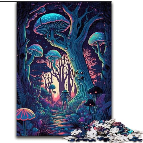 Puzzle für Teenager,1000 Teile,psychedelische Pilzwälder,für Kinder ab 14 Jahren Jedes Teil ist einzigartig – lustiges und herausforderndes Spiel für die ganze Familie Tolles Geschenk (Größe 26x38cm) Puzzle für Teenager,1000 Teile,psychedelische Pilzwälder,für Kinder ab 14 Jahren Jedes Teil ist einzigartig – lustiges und herausforderndes Spiel für die ganze Familie Tolles Geschenk (Größe 26x38cm) von NBDSOYEWO