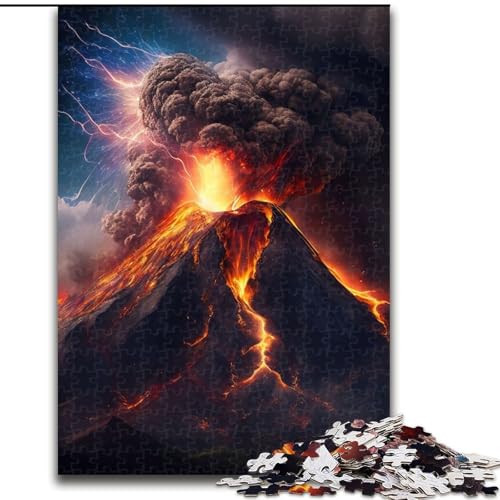 Puzzle mit 1000 Teilen für Teenager, Geschenke, Berg Fuji, Japan, Spielzeug, intellektuelles Spiel, stärkt die Liebe zwischen Paaren, für Kinder ab 14 Jahren (Größe 26x38cm) von NBDSOYEWO