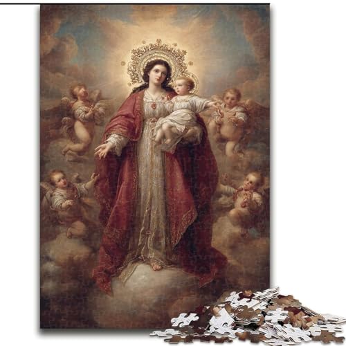 Puzzles für Erwachsene und Jugendliche,1000-teiliges Puzzle,Gemälde von Franois Lychett,anspruchsvolles Spiel,Spielzeug,Wanddekoration,einzigartige Geburtstags (Größe 26x38cm) von NBDSOYEWO