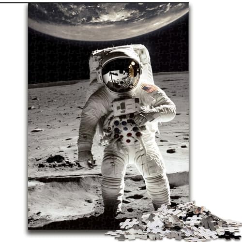 Puzzles für Erwachsene und Teenager, Puzzle Von der Erde zum Mond, lustige Aktivität für zu Hause, Spielzeug für Regentage, Geburtstagsgeschenke (Größe 26x38cm) von NBDSOYEWO