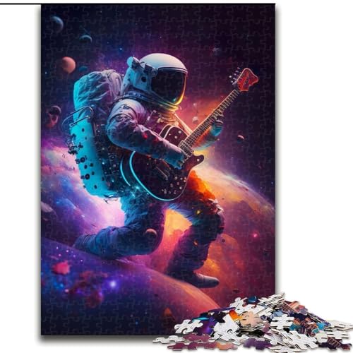 Puzzles für Teenager, 1000 Teile, Puzzle Weltraummusiker, Lernspielzeug für Teenager, ganze Familie ab 14 Jahren (Größe 50x75cm) von NBDSOYEWO