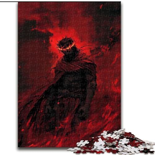 Puzzles für Teenager, 1000-teiliges Puzzle Jesus, Lernspielzeug für Jugendliche und Jugendliche ab 14 Jahren, ganze Familie (Größe 26x38cm) von NBDSOYEWO