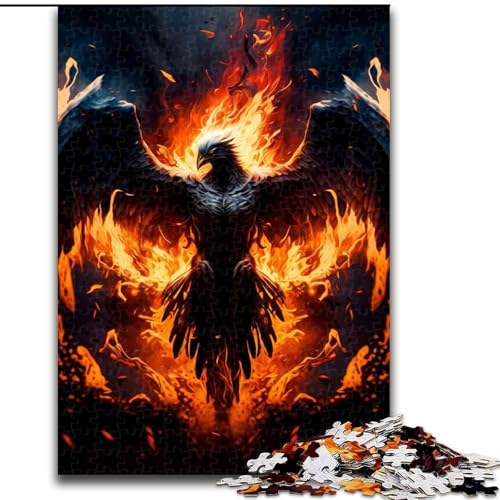 Puzzles für Teenager, 1000-teiliges Puzzle Phoenix, Lernspielzeug für Teenager, ganze Familie ab 14 Jahren (Größe 50x75cm) von NBDSOYEWO