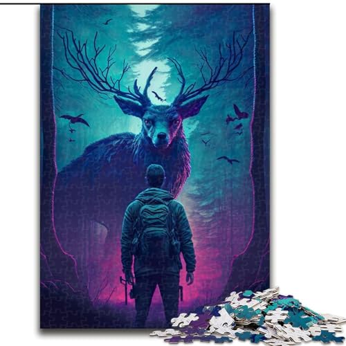 Puzzles für Teenager, Magische Begegnungen, Lernspiele, Heimdekoration, ganze Familie (Größe 50x75cm) von NBDSOYEWO