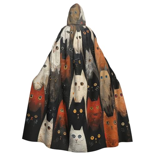 NBRIEU Katzenkostüm mit Kapuze, Uni, für Karneval, Cosplay NBRIEU Katzenkostüm mit Kapuze, Uni, für Karneval, Cosplay von NBRIEU