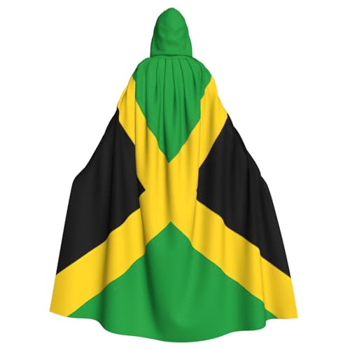NBRIEU Morgenmantel mit Kapuze, Jamaika-Flagge, Uni, für Karneval, Cosplay NBRIEU Morgenmantel mit Kapuze, Jamaika-Flagge, Uni, für Karneval, Cosplay von NBRIEU