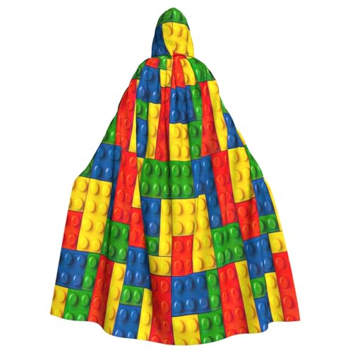 NBRIEU Uni-Bademantel, volle Länge, bunt, Ziegeldruck, mit Kapuze, Karneval, Cosplay-Kostüm NBRIEU Uni-Bademantel, volle Länge, bunt, Ziegeldruck, mit Kapuze, Karneval, Cosplay-Kostüm von NBRIEU