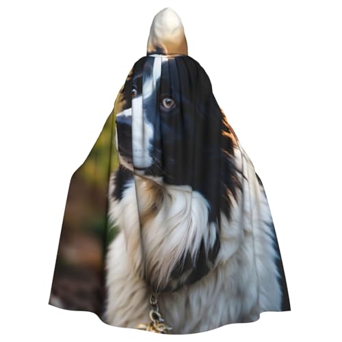 NBRIEU Uni-Bademantel, volle Länge, niedlicher Hundeaufdruck, Kapuzenmantel, Umhang, Karneval, Cosplay-Kostüm NBRIEU Uni-Bademantel, volle Länge, niedlicher Hundeaufdruck, Kapuzenmantel, Umhang, Karneval, Cosplay-Kostüm von NBRIEU