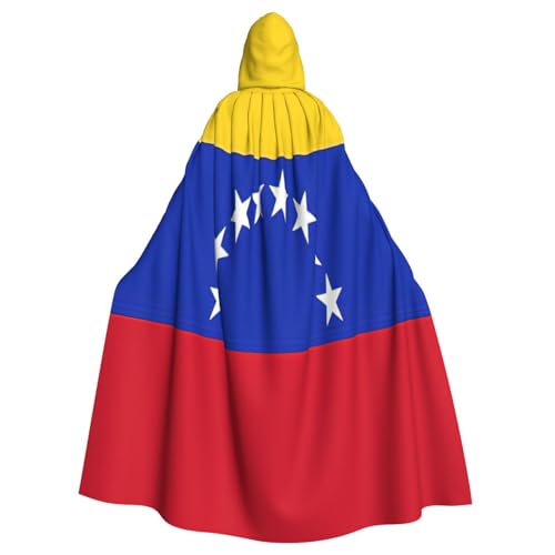 NBRIEU Uni Bademantel mit Kapuze in voller Länge, Flagge von Venezuela, Karneval, Cosplay-Kostüm NBRIEU Uni Bademantel mit Kapuze in voller Länge, Flagge von Venezuela, Karneval, Cosplay-Kostüm von NBRIEU