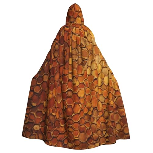 NBRIEU Uni-Bademantel mit Kapuze in voller Länge, Weinkorkdruck, Karneval, Cosplay-Kostüm, Schwarz, Einheitsgröße NBRIEU Uni-Bademantel mit Kapuze in voller Länge, Weinkorkdruck, Karneval, Cosplay-Kostüm, Schwarz, Einheitsgröße von NBRIEU