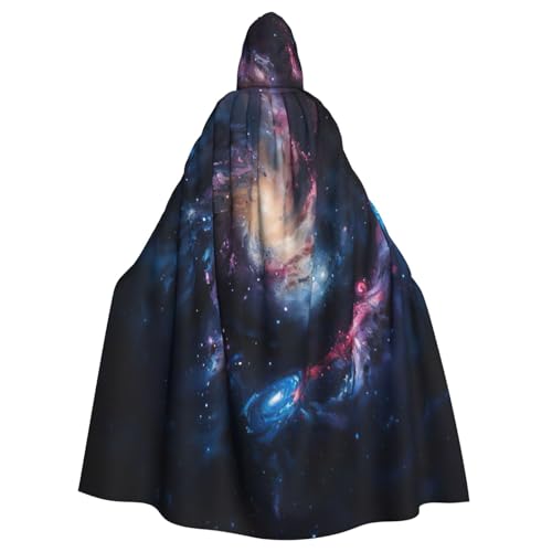 NBRIEU Uni Full Length Cape Galaxy Print Karneval Cosplay Kostüm von NBRIEU