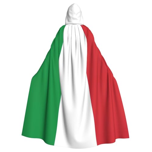 NBRIEU Uni Kapuzenmantel mit italienischer Flagge, Umhang, Karneval, Cosplay-Kostüm NBRIEU Uni Kapuzenmantel mit italienischer Flagge, Umhang, Karneval, Cosplay-Kostüm von NBRIEU