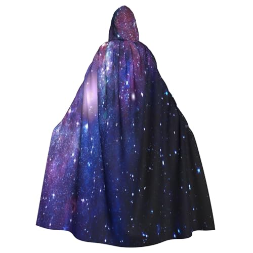 NBRIEU Uni-Kostüm, Galaxie-Druck, Blau, Lila, mit Kapuze, für Karneval, Cosplay NBRIEU Uni-Kostüm, Galaxie-Druck, Blau, Lila, mit Kapuze, für Karneval, Cosplay von NBRIEU