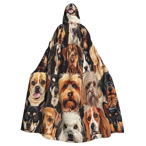 NBRIEU Uni-Kostüm mit Hunde-Print und Kapuze, für Karneval, Cosplay NBRIEU Uni-Kostüm mit Hunde-Print und Kapuze, für Karneval, Cosplay von NBRIEU