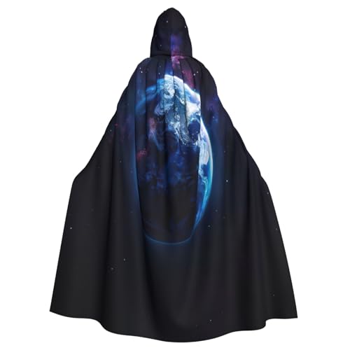 NBRIEU Uni Morgenmantel mit Kapuze und Universum-Planet, volle Länge, für Karneval, Cosplay NBRIEU Uni Morgenmantel mit Kapuze und Universum-Planet, volle Länge, für Karneval, Cosplay von NBRIEU