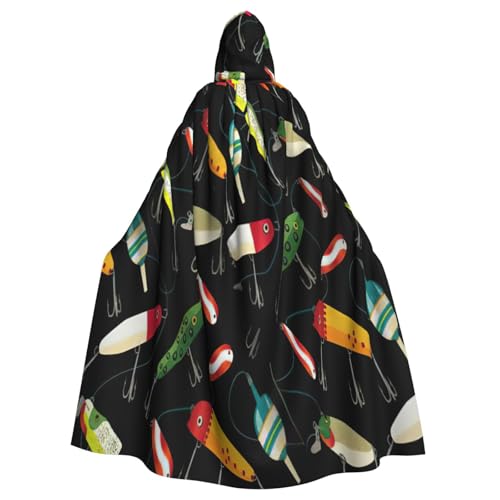 NBRIEU Uni Overall Angelköder Print mit Kapuze Karneval Cosplay Kostüm NBRIEU Uni Overall Angelköder Print mit Kapuze Karneval Cosplay Kostüm von NBRIEU
