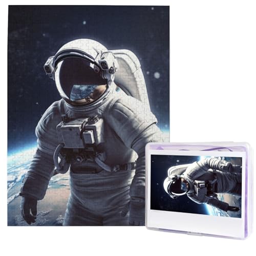 Astronauten-Puzzles aus Fotos, 500 Teile, personalisiertes Holzpuzzle, herausfordernde Puzzles für Erwachsene, individuelles Bild, Puzzle, Geschenke für Familie, Hochzeit, Freund Astronauten-Puzzles aus Fotos, 500 Teile, personalisiertes Holzpuzzle, herausfordernde Puzzles für Erwachsene, individuelles Bild, Puzzle, Geschenke für Familie, Hochzeit, Freund von NBSKSDLK