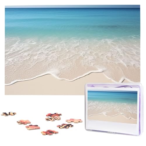 Beach Clear Sea Sand Puzzles from Photos 1000 Pieces Personalized Wooden Puzzle Challenging Jigsaw Puzzles for Adults Custom Picture Puzzle Gifts for Family Wedding Friend Beach Clear Sea Sand Puzzles from Photos 1000 Pieces Personalized Wooden Puzzle Challenging Jigsaw Puzzles for Adults Custom Picture Puzzle Gifts for Family Wedding Friend von NBSKSDLK