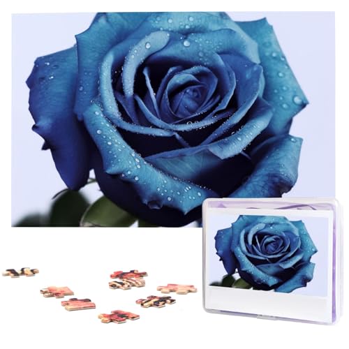 Blue Rose Blooms Puzzles from Photos 1000 Pieces Personalized Wooden Puzzle Challenging Jigsaw Puzzles for Adults Custom Picture Puzzle Gifts for Family Wedding Friend Blue Rose Blooms Puzzles from Photos 1000 Pieces Personalized Wooden Puzzle Challenging Jigsaw Puzzles for Adults Custom Picture Puzzle Gifts for Family Wedding Friend von NBSKSDLK