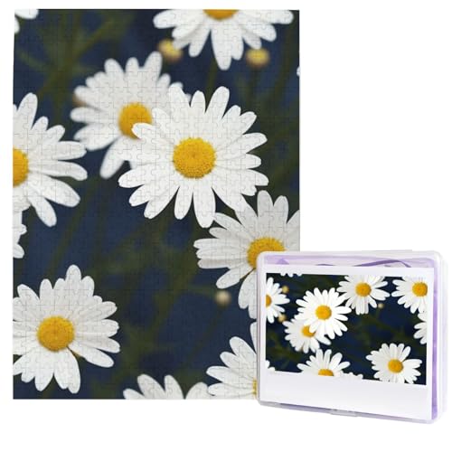 Blumen Gänseblümchen Puzzles aus Fotos 500 Teile Personalisiertes Holzpuzzle Herausfordernde Puzzles für Erwachsene Benutzerdefinierte Bilderpuzzle Geschenke für Familie Hochzeit Freund Blumen Gänseblümchen Puzzles aus Fotos 500 Teile Personalisiertes Holzpuzzle Herausfordernde Puzzles für Erwachsene Benutzerdefinierte Bilderpuzzle Geschenke für Familie Hochzeit Freund von NBSKSDLK