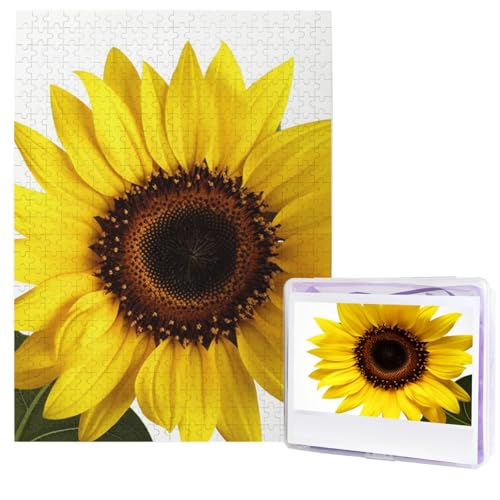 Blumen-Sonnenblumen-Puzzles aus Fotos, 500 Teile, personalisiertes Holzpuzzle, herausfordernde Puzzles für Erwachsene, individuelles Bild, Puzzle, Geschenke für Familie, Hochzeit, Freund Blumen-Sonnenblumen-Puzzles aus Fotos, 500 Teile, personalisiertes Holzpuzzle, herausfordernde Puzzles für Erwachsene, individuelles Bild, Puzzle, Geschenke für Familie, Hochzeit, Freund von NBSKSDLK