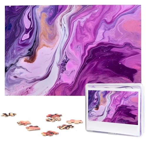 Bunte Marmor-Puzzles aus Fotos, 1000 Teile, personalisiertes Holzpuzzle, herausfordernde Puzzles für Erwachsene, individuelles Bild, Puzzle, Geschenke für Familie, Hochzeit, Freund Bunte Marmor-Puzzles aus Fotos, 1000 Teile, personalisiertes Holzpuzzle, herausfordernde Puzzles für Erwachsene, individuelles Bild, Puzzle, Geschenke für Familie, Hochzeit, Freund von NBSKSDLK