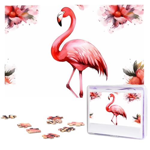 Flamingo-Puzzles aus Fotos, 1000 Teile, personalisiertes Holzpuzzle, herausfordernde Puzzles für Erwachsene, individuelles Bild, Puzzle, Geschenke für Familie, Hochzeit, Freund Flamingo-Puzzles aus Fotos, 1000 Teile, personalisiertes Holzpuzzle, herausfordernde Puzzles für Erwachsene, individuelles Bild, Puzzle, Geschenke für Familie, Hochzeit, Freund von NBSKSDLK